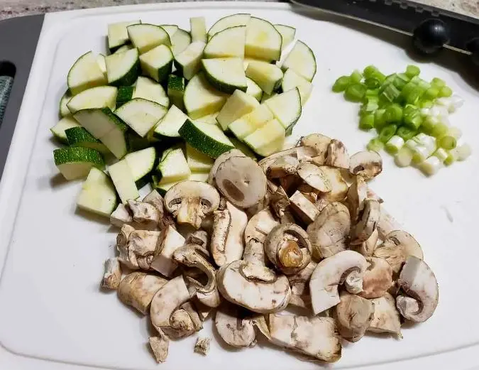 طاجن كوسا بالدجاج كيتو
